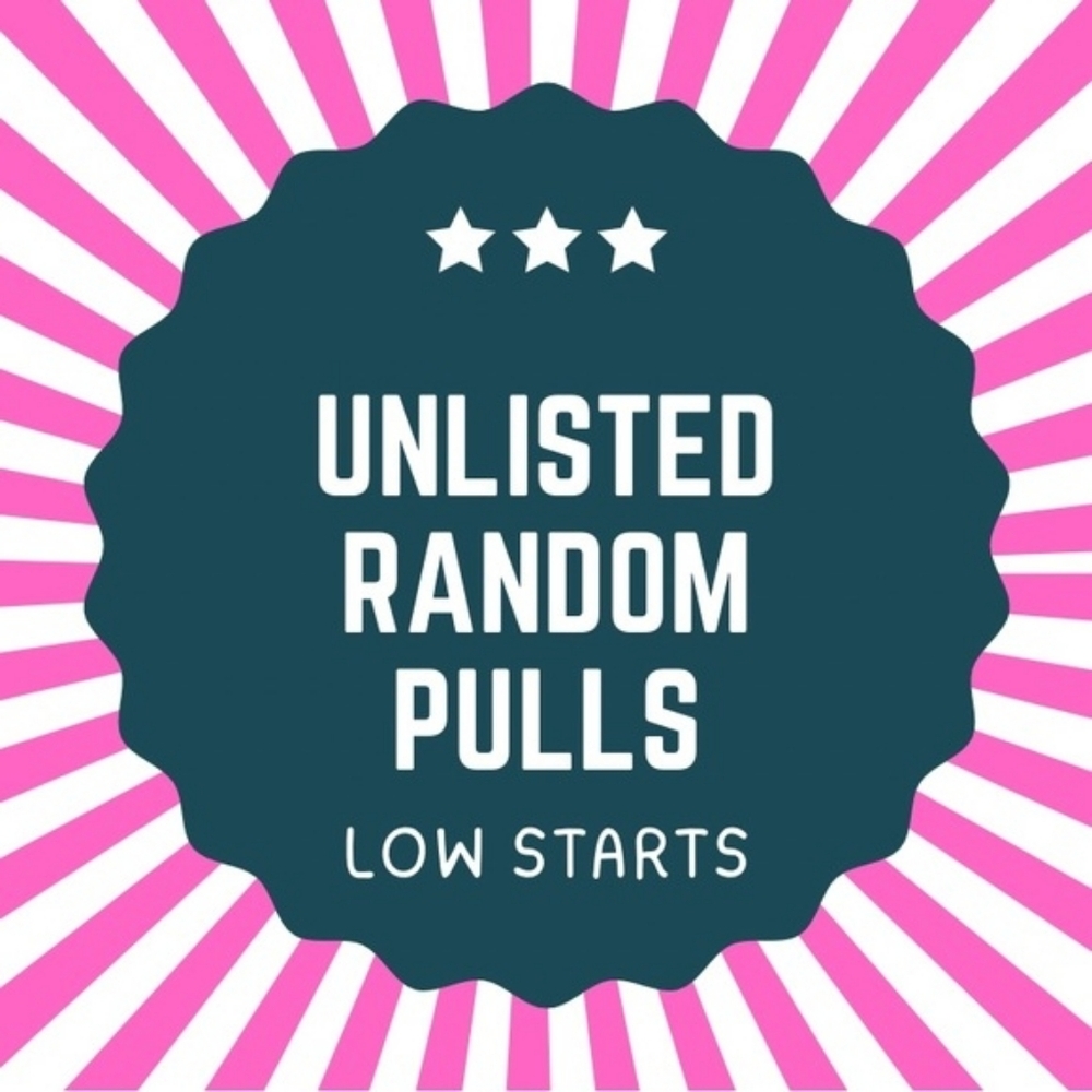 *FOR LIVE SALE* RANDOM PULLS‎ $5 START NO CANCELATIONS!!!